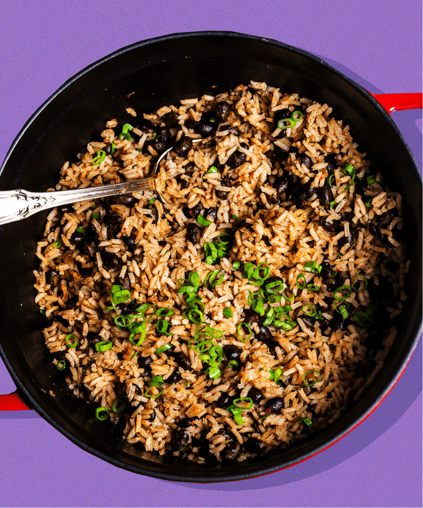 Easy Black Beans and Rice Exploring Vegan