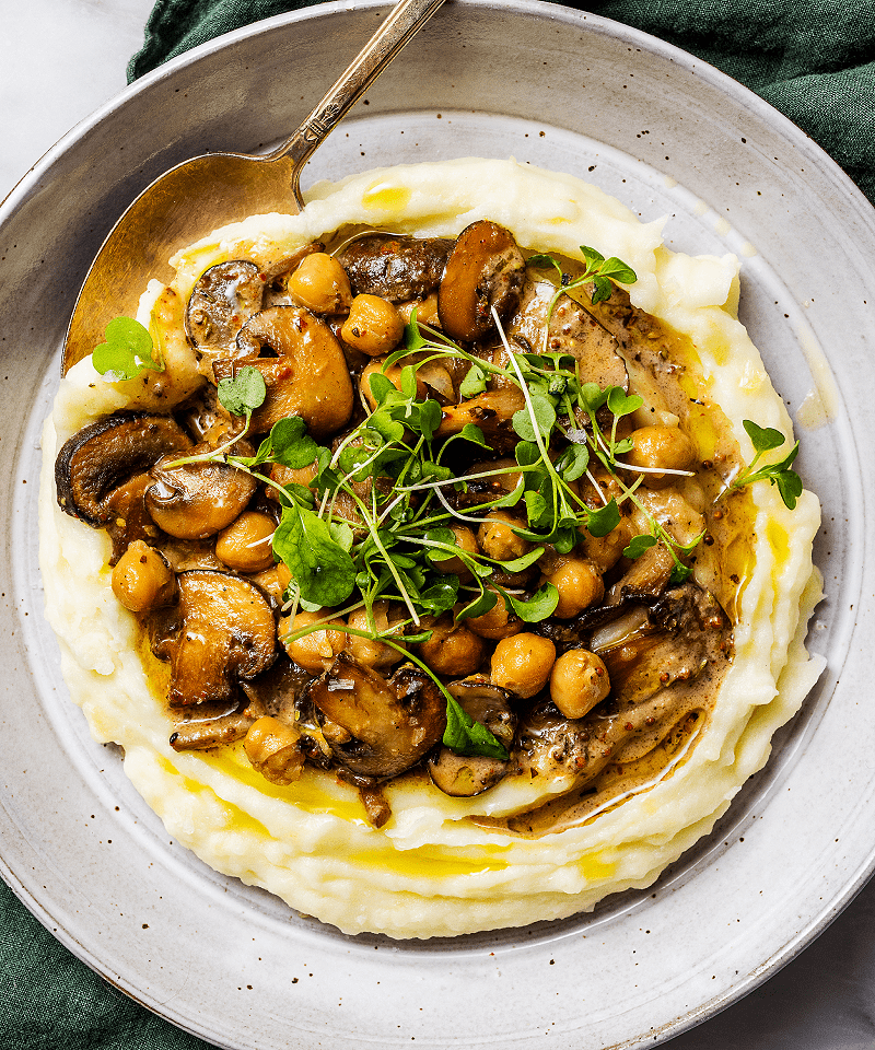 Creamy Dijon Mushroom and Chickpeas_Midpage 2