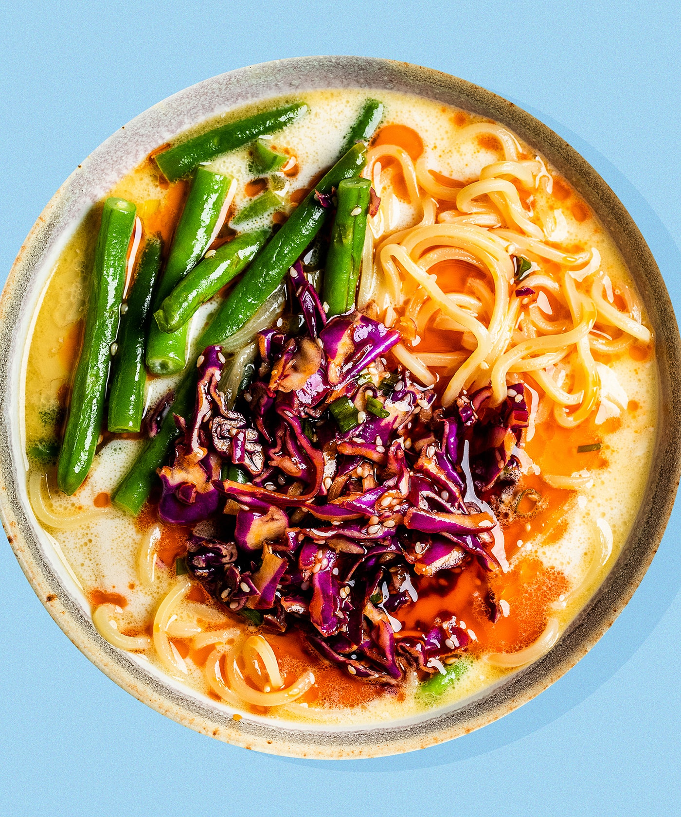 Spicy Coconut Noodle Soup