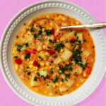 Easy Vegan Corn Chowder