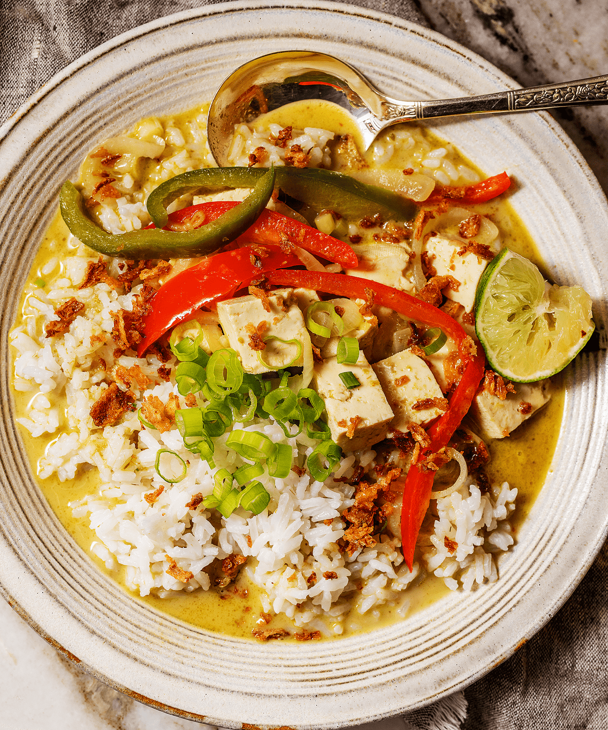 Green Curry Tofu | Exploring Vegan