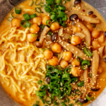 Vegan Miso Mushroom Tahini Ramen