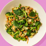Thai Basil Macaroni Salad
