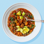 Vegan Black Bean and Wild Rice Chili