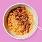 Pumpkin Cheesecake Overnight Oats Recipe