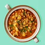 Vegan Chickpea and Cauliflower Soup