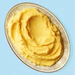 Vegan Saffron Mashed Potatoes
