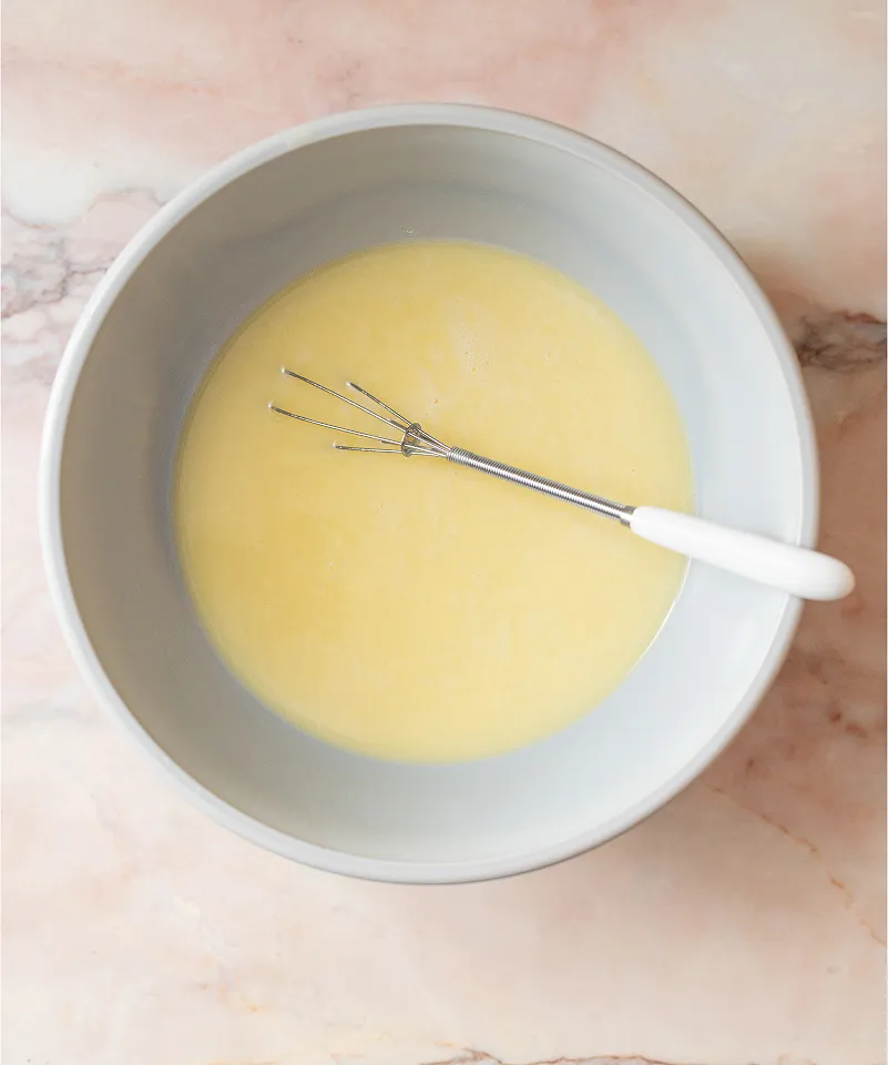 Melt the vegan butter