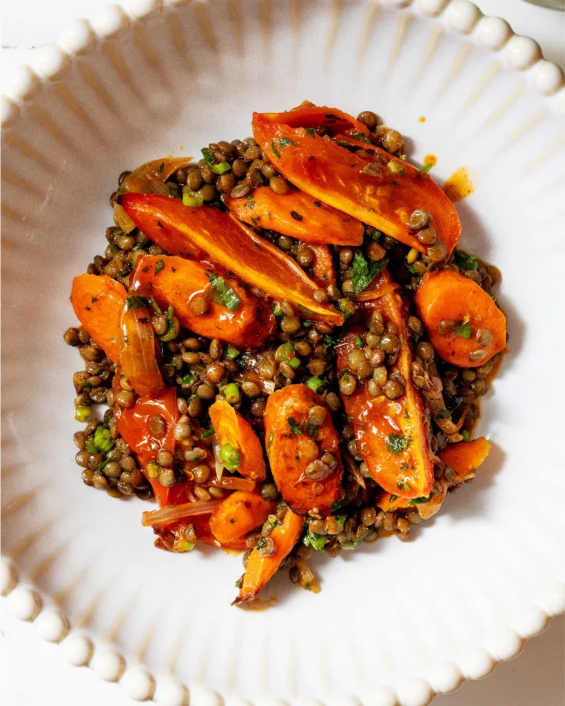 Harissa Lentil Salad