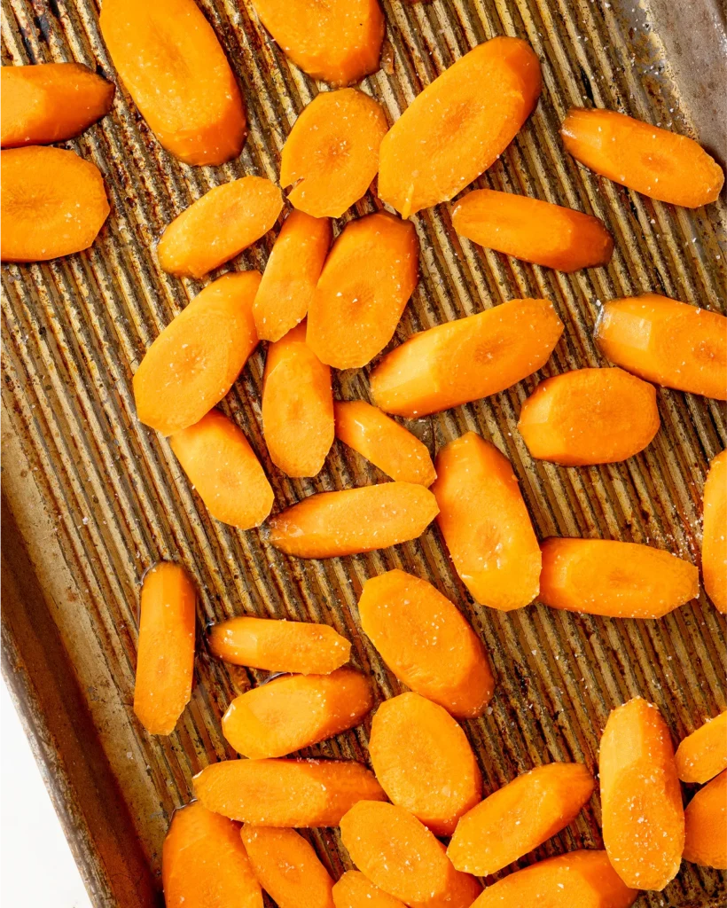 Roast the carrots