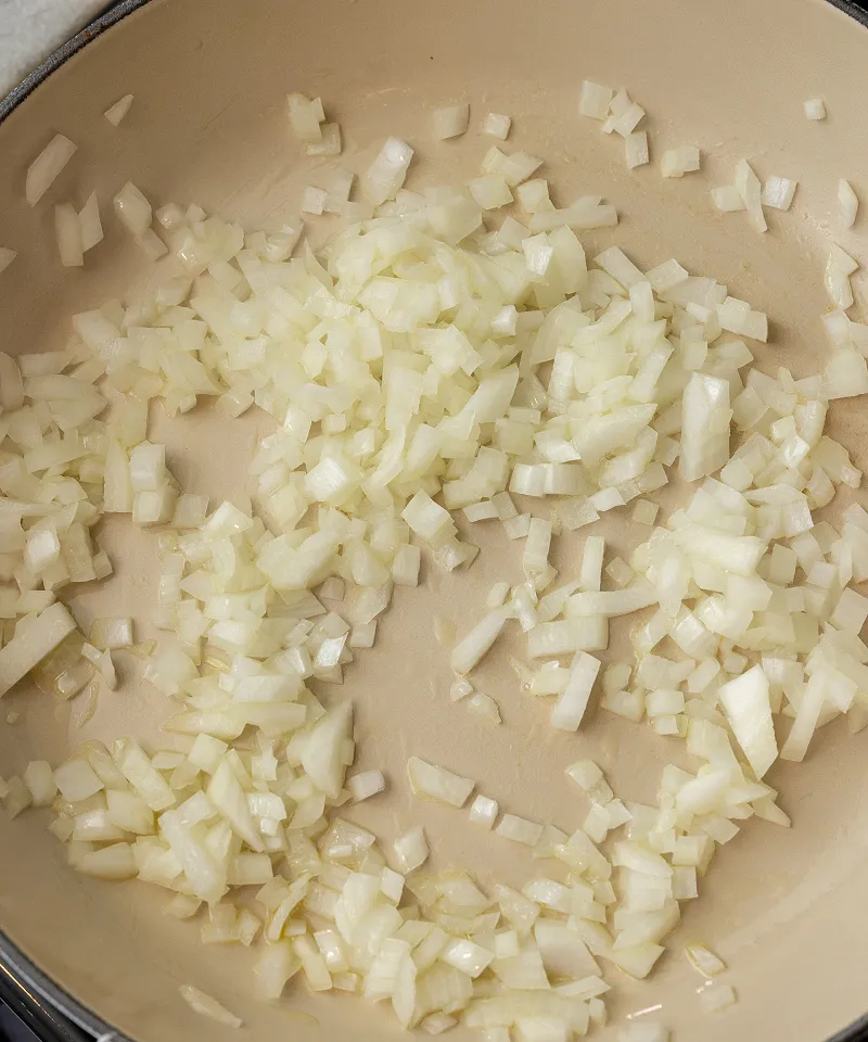 Saute onion