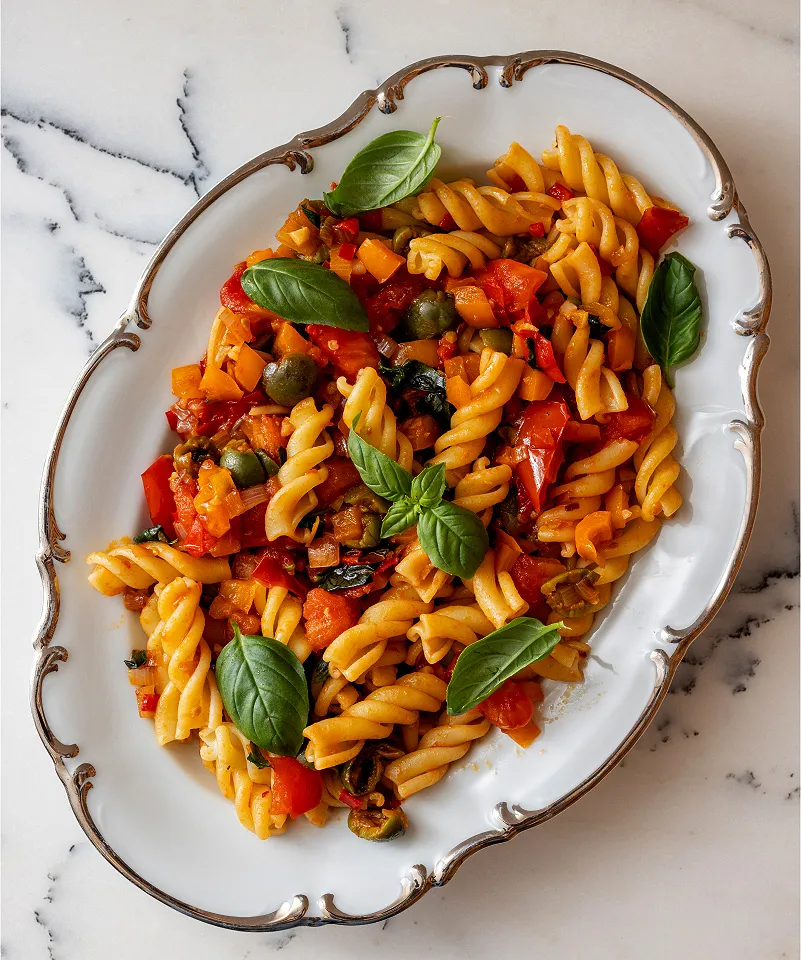 Simple vegan pasta recipe