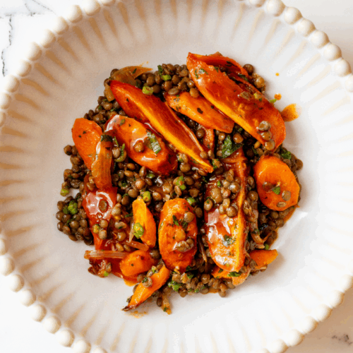 Vegan Harissa Lentil Salad