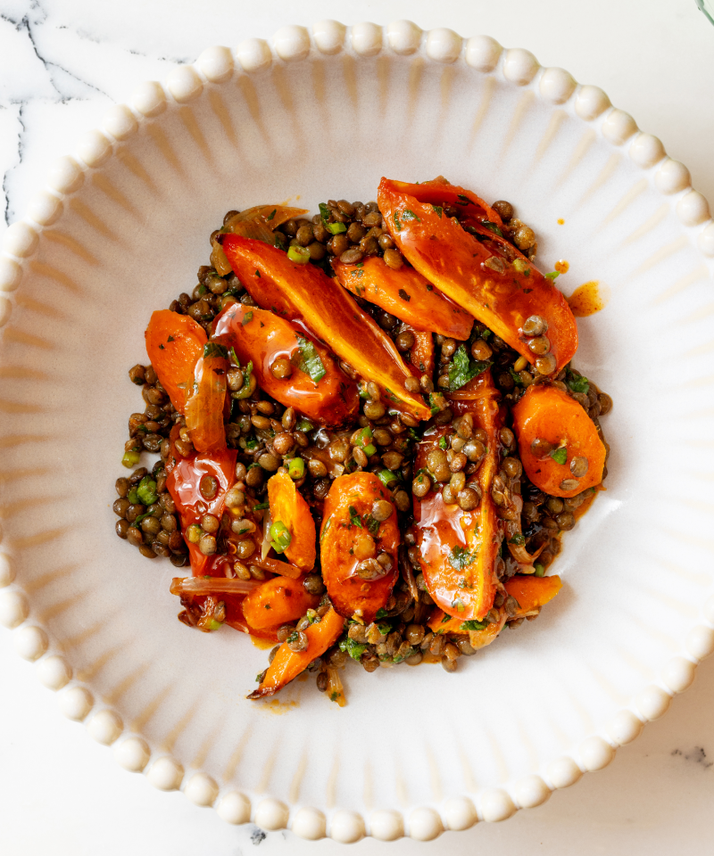 Vegan Harissa Lentil Salad