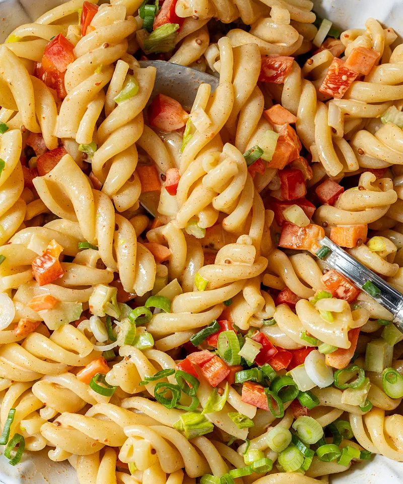 Vegan pasta salad recipe