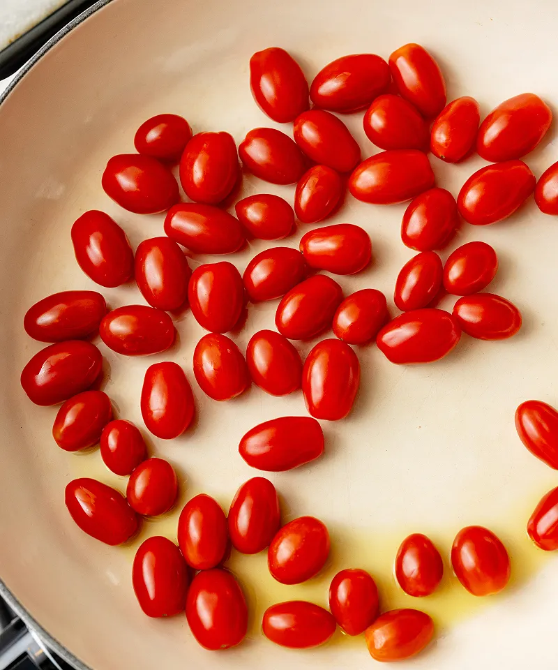 Saute tomatoes