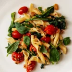 Vegan arugula pasta salad recipe