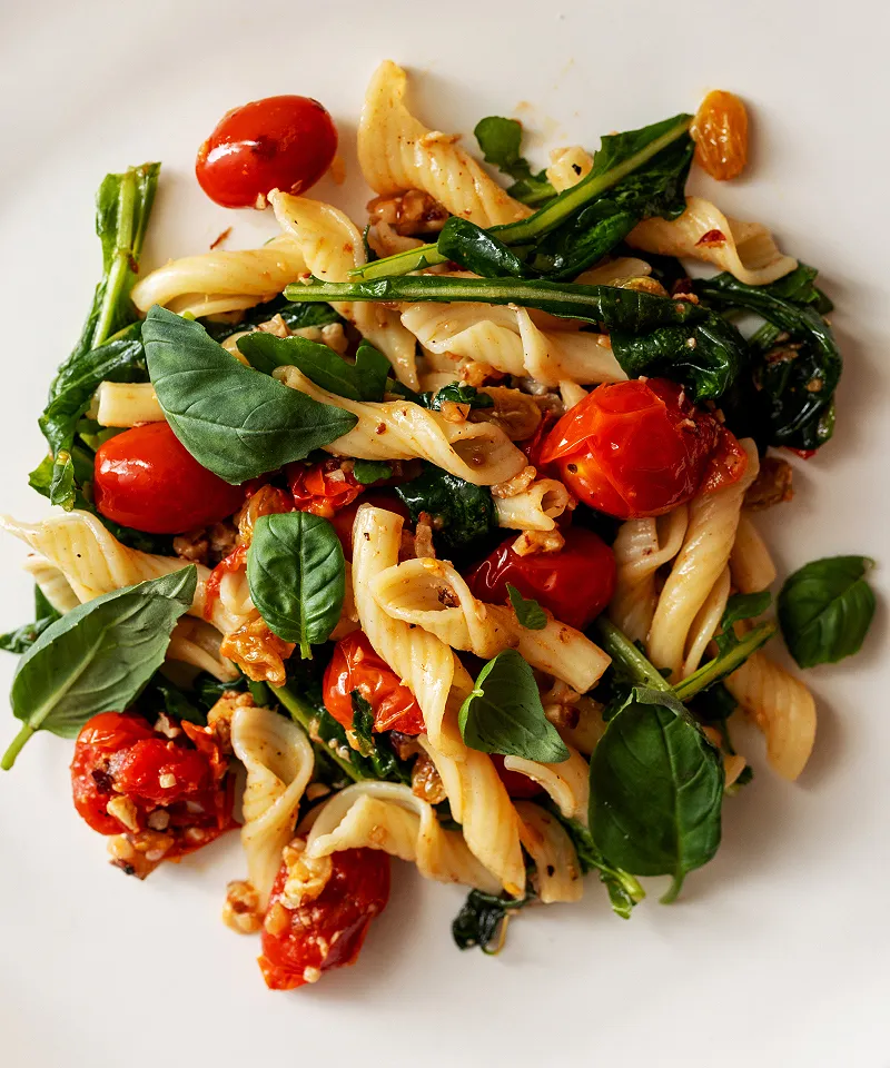 Vegan pasta salad