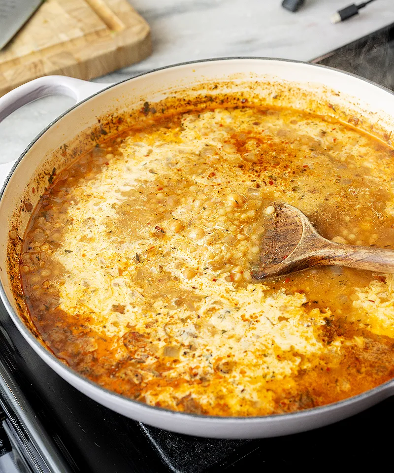 Add plant-based heavy cream