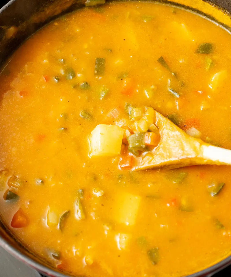 How long to simmer potatoes