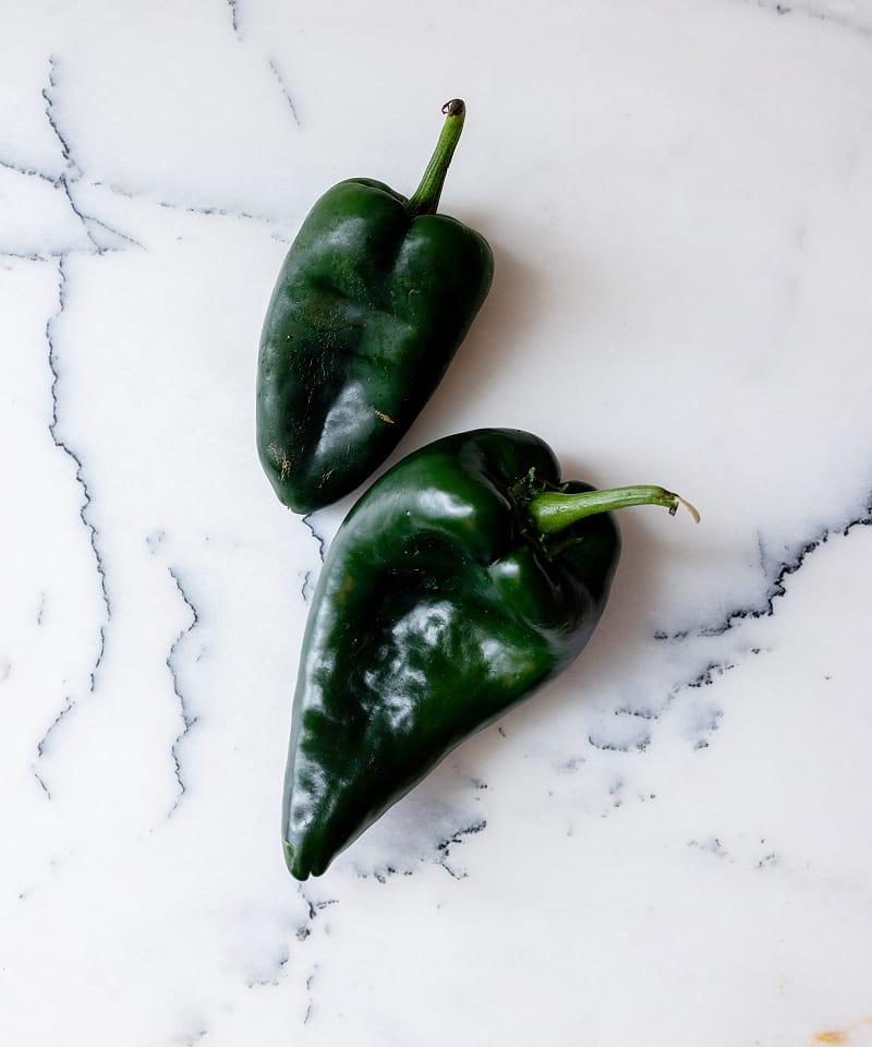 Poblano peppers