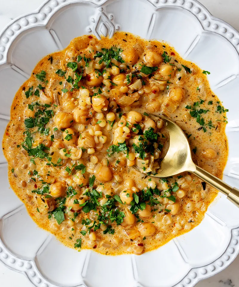 Smoky Chickpeas with Pearl Couscous_Hero Image