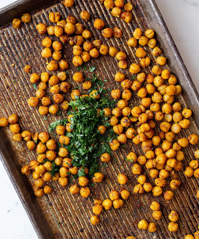 Finish the chickpeas