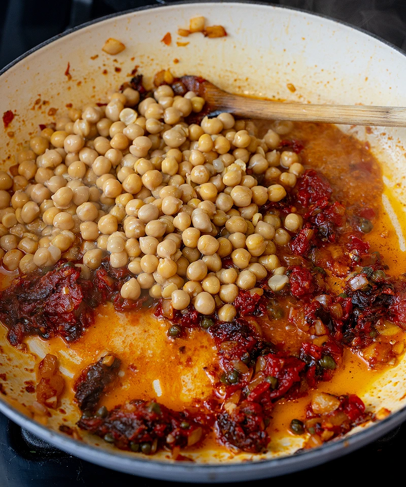 Add chickpeas