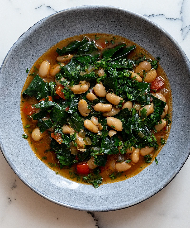 Orange-Thyme Bean Soup