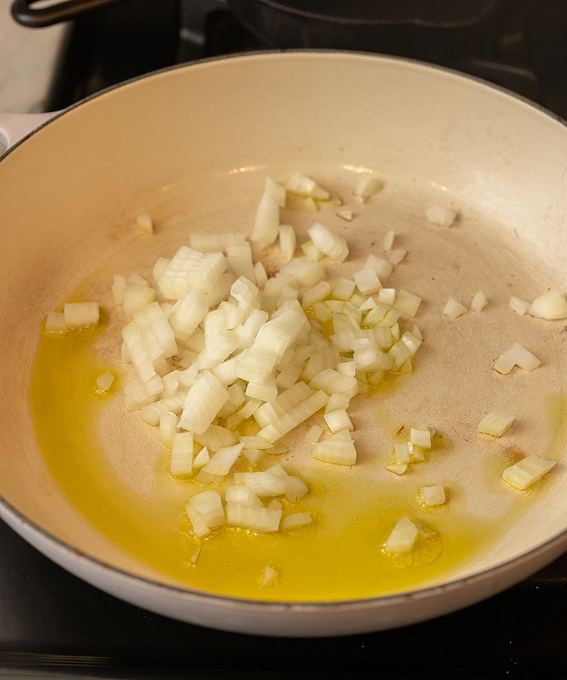 Saute onion