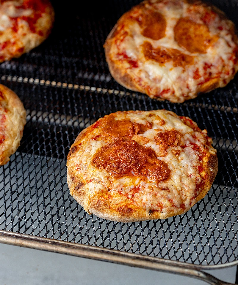Vegan pizza airfryer