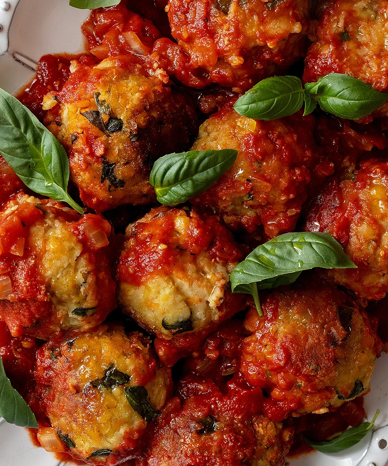 Vegan meatballs