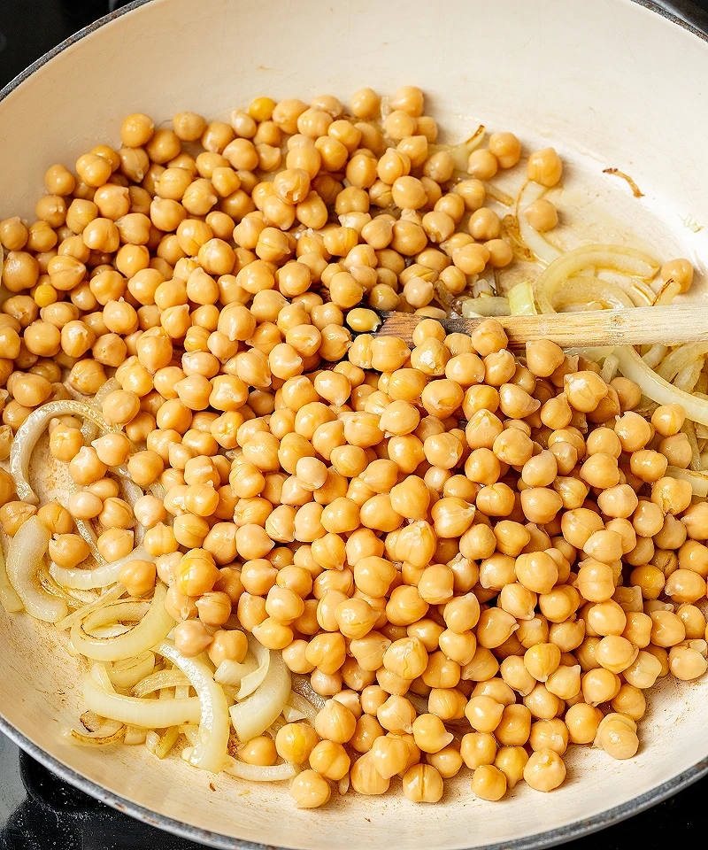 Add chickpeas